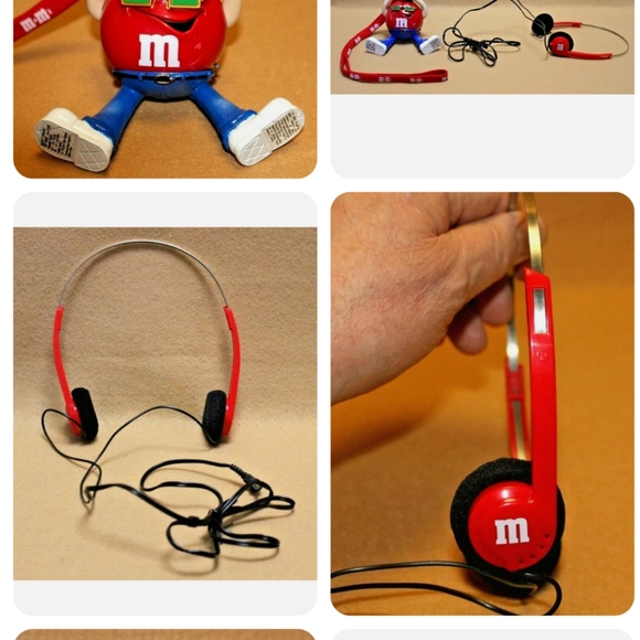 Vintage M&M's Groovy Red Radio - Picture 2 of 5